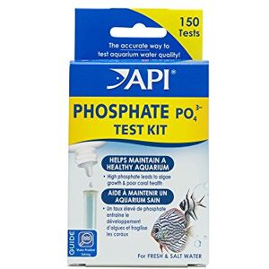API Phosphate Test Kit for Freshwater and Saltwater Aquariums, 150-Count Box API Phosphate Test Kit for Freshwater and Saltwater Aquariums, 150-Count Box