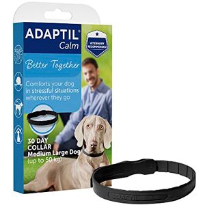 ADAPTIL Calm-On-The-Go Collar For Dogs Medium / Large, Calming Dog Collar Helps Reduce Dog Anxiety With Natural Pheromones, Dog Calm Collar Helps To Reduce Stress And Behavioural Issues ADAPTIL Calm-On-The-Go Collar For Dogs Medium / Large, Calming Dog Collar Helps Reduce Dog Anxiety With Natural Pheromones, Dog Calm Collar Helps To Reduce Stress And Behavioural Issues