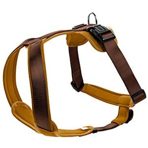 HUNTER NEOPREN dog harness, nylon, padded with neoprene, for sport and leisure,brown / caramel, nylon, neoprene,73-94,L HUNTER NEOPREN dog harness, nylon, padded with neoprene, for sport and leisure,brown / caramel, nylon, neoprene,73-94,L
