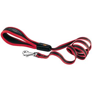 Ferplast ERGOCOMFORT G Ergonomic Dog Lead Secure Grip with Soft Padding Anti-Abrasion Extra-Resistant Finished Seams Italian Design 120 x 2.5 cm, Red Ferplast ERGOCOMFORT G Ergonomic Dog Lead Secure Grip with Soft Padding Anti-Abrasion Extra-Resistant Finished Seams Italian Design 120 x 2.5 cm, Red