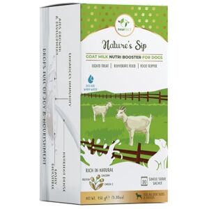Pawfect Treats Pawfect Nature's Sip 100% Natural Goat Milk Powder for Dogs & Puppies Easily Digestible Source of Vitamins, Minerals, Probiotics Healthy Topper Hydration Support 24 scoops (150g/5.29oz) Pawfect Treats Pawfect Nature's Sip 100% Natural Goat Milk Powder for Dogs & Puppies Easily Digestible Source of Vitamins, Minerals, Probiotics Healthy Topper Hydration Support 24 scoops (150g/5.29oz)