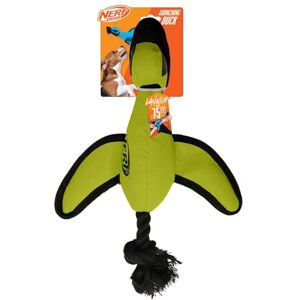 Nerf Dog Large Nylon Launching Duck with Interactive Design, Green Nerf Dog Large Nylon Launching Duck with Interactive Design, Green