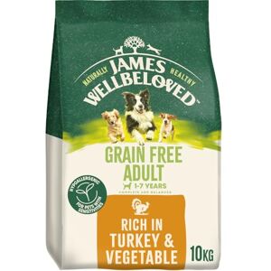James Wellbeloved Dog Adult Hypoallergenic Dry Food Grain Free Turkey 10 kg James Wellbeloved Dog Adult Hypoallergenic Dry Food Grain Free Turkey 10 kg