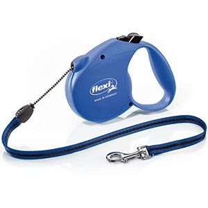 Flexi Basic Standard Cord Blue Medium 5m Retractable Dog Leash/Lead for dogs up to 20kgs/44lbs Flexi Basic Standard Cord Blue Medium 5m Retractable Dog Leash/Lead for dogs up to 20kgs/44lbs