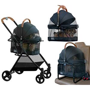 PET GEAR INC Pet Gear 3-in-1 Travel System, View 360 Stroller Converts to Carrier and Booster Seat with Easy Click N Go Technology, for Small Dogs & Cats, 4 Colors PET GEAR INC Pet Gear 3-in-1 Travel System, View 360 Stroller Converts to Carrier and Booster Seat with Easy Click N Go Technology, for Small Dogs & Cats, 4 Colors