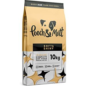 Pooch & Mutt Soft & Shiny, Complete Dry Dog Food (Grain Free), Herring and Linseed, 10kg Pooch & Mutt Soft & Shiny, Complete Dry Dog Food (Grain Free), Herring and Linseed, 10kg