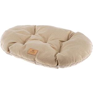 Ferplast Cat And Dog Cushion Stuart 45/2, Double-Sided, Tweed And Soft Velvet, Washable, Beige, XS Ferplast Cat And Dog Cushion Stuart 45/2, Double-Sided, Tweed And Soft Velvet, Washable, Beige, XS