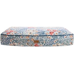Rosewood x Morris & Co. Bower Berry Mattress for Dogs, Medium Dog Bed, Blue, Thickly Padded, Non-Slip Base, Washable, Luxury William Morris Print Rosewood x Morris & Co. Bower Berry Mattress for Dogs, Medium Dog Bed, Blue, Thickly Padded, Non-Slip Base, Washable, Luxury William Morris Print
