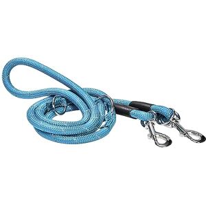 Bobby Walk Tubular Dog Leash, Training Dog Leash with Carabiner, Durable Nylon, 3 Lengths, Blue, 189 x 1.2 cm Bobby Walk Tubular Dog Leash, Training Dog Leash with Carabiner, Durable Nylon, 3 Lengths, Blue, 189 x 1.2 cm