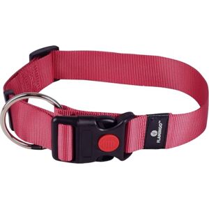Flamingo Dog Collar Ziggi Cherry red XL 55-75cm 40mm Flamingo Dog Collar Ziggi Cherry red XL 55-75cm 40mm