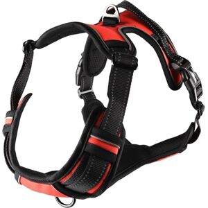 Flamingo Dog Harness Balou Red XL 46-76cm 80-105cm 25mm Flamingo Dog Harness Balou Red XL 46-76cm 80-105cm 25mm