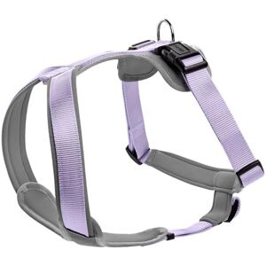 HUNTER Neoprene Dog Harness, Colour: Lavender/Grey, Durable Nylon, Soft Neoprene Padded, Reflective 3M Scotchlite Reflective Material, Easy Care, Comfortable, Size: L HUNTER Neoprene Dog Harness, Colour: Lavender/Grey, Durable Nylon, Soft Neoprene Padded, Reflective 3M Scotchlite Reflective Material, Easy Care, Comfortable, Size: L
