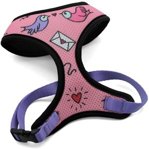 MORSO ® Breathable Air Mesh Harness for Small Dogs Pink Purple Black Size XS MORSO ® Breathable Air Mesh Harness for Small Dogs Pink Purple Black Size XS