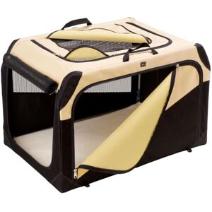 HUNTER 44958 Dog Transportation Box Beige / Black Size L HUNTER 44958 Dog Transportation Box Beige / Black Size L