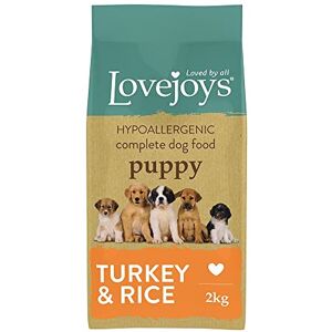 Lovejoys Hypoallergenic Puppy Food Dry Complete Wheat Free Dog Food Sensitive Stomach & Gastrointestinal Dog Biscuits Turkey and Rice 2kg Lovejoys Hypoallergenic Puppy Food Dry Complete Wheat Free Dog Food Sensitive Stomach & Gastrointestinal Dog Biscuits Turkey and Rice 2kg