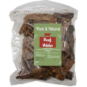 Pure & Natural Beef Udder 15cm Cow Udder 100% Natural Dog Treats, Hypoallergenic, Long Lasting Beef Dog Chews 1kg Pure & Natural Beef Udder 15cm Cow Udder 100% Natural Dog Treats, Hypoallergenic, Long Lasting Beef Dog Chews 1kg