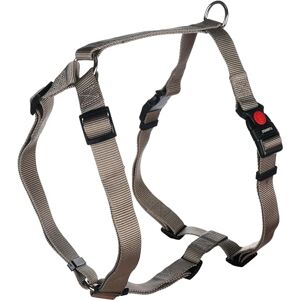 Flamingo Dog Harness H-shape Ziggi Greige XL 70-110cm 85-120cm 25mm Flamingo Dog Harness H-shape Ziggi Greige XL 70-110cm 85-120cm 25mm