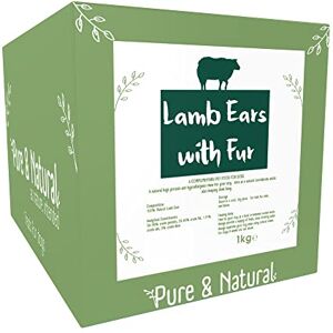 Pure & Natural Lamb Ears with Hair Lamb Dog Chew Natural, High Protein, Low Fat, Hypoallergenic, Promotes Dental Health, Ideal for All Ages 1kg Bulk Box Pure & Natural Lamb Ears with Hair Lamb Dog Chew Natural, High Protein, Low Fat, Hypoallergenic, Promotes Dental Health, Ideal for All Ages 1kg Bulk Box