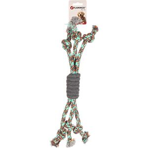 Flamingo DT COTTON RIVA ROPE + TWIST GREEN 45CM Flamingo DT COTTON RIVA ROPE + TWIST GREEN 45CM