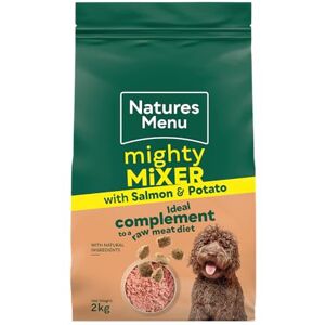 Natures Menu Mighty Mixer Biscuit with Salmon & Potatoes (1 x 2kg) Natures Menu Mighty Mixer Biscuit with Salmon & Potatoes (1 x 2kg)