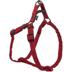 JACK AND VANILLA , Ergonomic Red Nylon Dog Harness Adjustable and Comfortable, Ideal for Walks and Activities, Size S 15 mm x 38-59 cm, Comfort Model JACK AND VANILLA , Ergonomic Red Nylon Dog Harness Adjustable and Comfortable, Ideal for Walks and Activities, Size S 15 mm x 38-59 cm, Comfort Model
