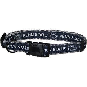 Pets First Collegiate PET Collar NEW VERSION Penn State Nittany Lions Dog Collar, Size Medium. Best Sports Team Color for Dogs & Cats. A Shiny & Colorful Dog & Cat Collar Licensed by The NCAA Pets First Collegiate PET Collar NEW VERSION Penn State Nittany Lions Dog Collar, Size Medium. Best Sports Team Color for Dogs & Cats. A Shiny & Colorful Dog & Cat Collar Licensed by The NCAA