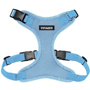 Best Pet Supplies Voyager Step-in Lock Pet Harness – All Weather Mesh, Adjustable Step in Harness for Cats and Dogs Baby Blue (Matching Trim), XS (Chest: 11-16" Fit Cats) Best Pet Supplies Voyager Step-in Lock Pet Harness – All Weather Mesh, Adjustable Step in Harness for Cats and Dogs Baby Blue (Matching Trim), XS (Chest: 11-16" Fit Cats)
