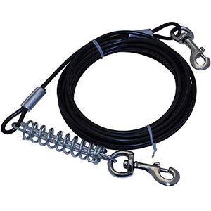 Pet Gear PetGear Heavy Duty Dog Tie Out Cable for Outdoor Use Strong Durable Chew Proof Lead Tangle Free Secure Leash for Large Medium and Small Dogs 4.7m Pet Gear PetGear Heavy Duty Dog Tie Out Cable for Outdoor Use Strong Durable Chew Proof Lead Tangle Free Secure Leash for Large Medium and Small Dogs 4.7m