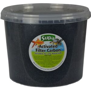 Supa Large Activated Filter Carbon 3 Litre Bucket, Removes Impurities And Odours To Leave Your Aquarium/Fish Tank Or Pond With Crystal Clear Water, Black Supa Large Activated Filter Carbon 3 Litre Bucket, Removes Impurities And Odours To Leave Your Aquarium/Fish Tank Or Pond With Crystal Clear Water, Black