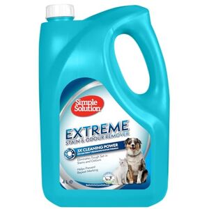 Simple Solution Extreme Pet Stain and Odour Remover, Enzymatic Cleaner with 3X Pro-Bacteria Cleaning Power Dog and Cat 4 litre Simple Solution Extreme Pet Stain and Odour Remover, Enzymatic Cleaner with 3X Pro-Bacteria Cleaning Power Dog and Cat 4 litre