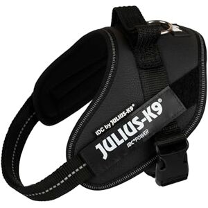 Julius-K9 IDC Powerharness, Size: Mini/S, Black Faux Leather Julius-K9 IDC Powerharness, Size: Mini/S, Black Faux Leather
