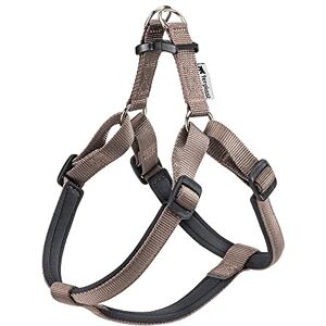 Ferplast Dog Harness DAYTONA, Large Dog Harness, Padded, Adjustable, Brown Ferplast Dog Harness DAYTONA, Large Dog Harness, Padded, Adjustable, Brown