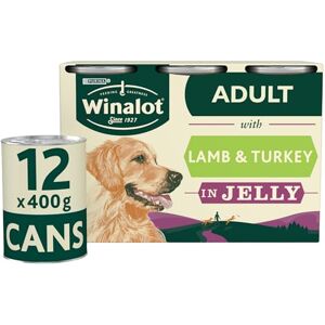 Winalot Classics Mixed in Jelly Turkey & Lamb Wet Dog Food Cans 12x400g Winalot Classics Mixed in Jelly Turkey & Lamb Wet Dog Food Cans 12x400g