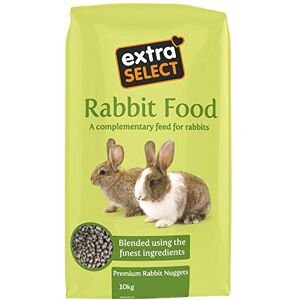 Extra Select Premium Rabbit Nuggets Outdoor/Indoor Rabbit Food Pellets with Essential Vitamins & Minerals 10kg Extra Select Premium Rabbit Nuggets Outdoor/Indoor Rabbit Food Pellets with Essential Vitamins & Minerals 10kg