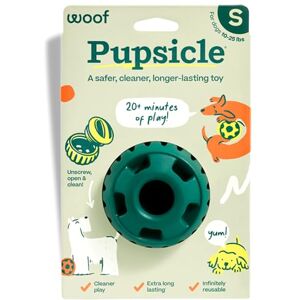 WOOF Pupsicle, Long-Lasting Dog Toy to Keep Your Pup Distracted, Safe for Dogs, Easy to Clean, Fillable Dog Toys Small 10-25 lbs WOOF Pupsicle, Long-Lasting Dog Toy to Keep Your Pup Distracted, Safe for Dogs, Easy to Clean, Fillable Dog Toys Small 10-25 lbs