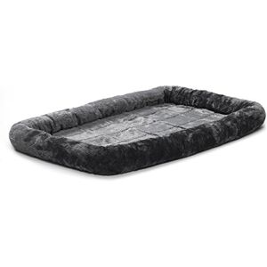 MidWest Homes for Pets MidWest Quiet Time Pet Bed, Gray, 42" x 26 MidWest Homes for Pets MidWest Quiet Time Pet Bed, Gray, 42" x 26