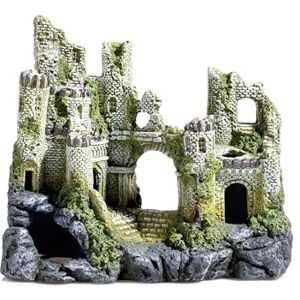 CLASSIC Polyresin Ancient Castle Ruin 36cm CLASSIC Polyresin Ancient Castle Ruin 36cm