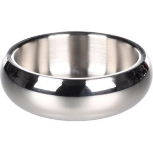 Flamingo FEEDING AND DRINKING BOWL MUNA SILVER M DIAMETER 15,5CM 790ML Flamingo FEEDING AND DRINKING BOWL MUNA SILVER M DIAMETER 15,5CM 790ML