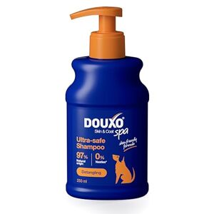 Douxo Spa Detangling Dog Shampoo, 250 ml, Cleans and Deeply Hydrates the Skin, Leaves the Fur Soft, Silky and Knot Free, pH Balanced and Hypoallergenic, Ultra-Safe Skin-Friendly Formula Douxo Spa Detangling Dog Shampoo, 250 ml, Cleans and Deeply Hydrates the Skin, Leaves the Fur Soft, Silky and Knot Free, pH Balanced and Hypoallergenic, Ultra-Safe Skin-Friendly Formula