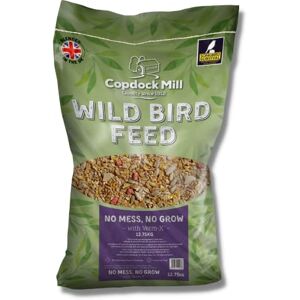 Copdock Mill No Grow, No Mess Wild Bird Seed with Verm-X 12.75kg – No Grow Bird Seed with Added Natural Supplements for Healthy Wild Birds – Includes Peanuts, Sunflowers, Wheat, Maize and Verm-X Copdock Mill No Grow, No Mess Wild Bird Seed with Verm-X 12.75kg – No Grow Bird Seed with Added Natural Supplements for Healthy Wild Birds – Includes Peanuts, Sunflowers, Wheat, Maize and Verm-X