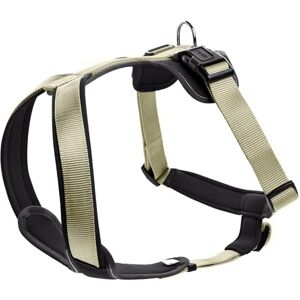 HUNTER NEOPREN dog harness, nylon, padded with neoprene, for sport and leisure,olive / black, nylon, neoprene,73-94,L HUNTER NEOPREN dog harness, nylon, padded with neoprene, for sport and leisure,olive / black, nylon, neoprene,73-94,L