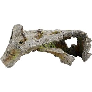 CLASSIC Weathered Wood Cave Swim Through Aquarium Ornament – 287 x 185 x 125 mm Hand-Painted Resin Decoration for Freshwater Fish Tanks Only CLASSIC Weathered Wood Cave Swim Through Aquarium Ornament – 287 x 185 x 125 mm Hand-Painted Resin Decoration for Freshwater Fish Tanks Only
