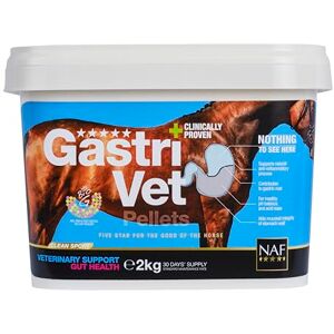 NAF Five Star GastriVet 2kg – Advanced Gastric Supplement for Horses – Supports Stomach Lining, Gut Health & pH Balance – With Prebiotics, Probiotics & Postbiotics NAF Five Star GastriVet 2kg – Advanced Gastric Supplement for Horses – Supports Stomach Lining, Gut Health & pH Balance – With Prebiotics, Probiotics & Postbiotics