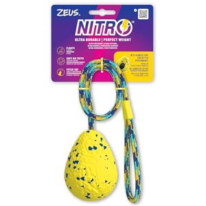 Zeus Nitro Weighted Slinger with Rope Dog Toy, 9.2cm Zeus Nitro Weighted Slinger with Rope Dog Toy, 9.2cm