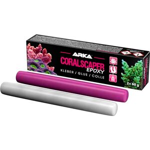 ARKA Coral Epoxy Adhesive – Coralscaper 2K 120 g – reef-safe fixing paste for coral frags & décor – strong underwater hold – mouldable & colour-matching – for SPS, LPS & reef rock ARKA Coral Epoxy Adhesive – Coralscaper 2K 120 g – reef-safe fixing paste for coral frags & décor – strong underwater hold – mouldable & colour-matching – for SPS, LPS & reef rock
