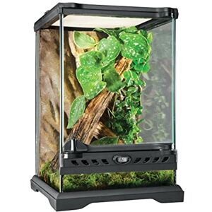Exo Terra Glass Natural Terrarium, Nano/Tall,Black, 20 x 20 x 30 cm Exo Terra Glass Natural Terrarium, Nano/Tall,Black, 20 x 20 x 30 cm