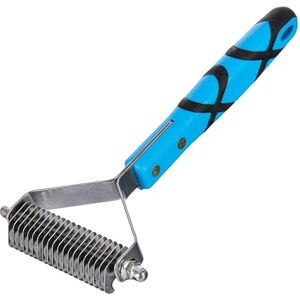 GROOM PROFESSIONAL Coat King Stripping Rake for Dogs Deshedding Brush for Dogs Undercoat Rake for Deshedding & Detangling Hair Stripping Suitable for Various Coat Types, Wide 20 Tooth GROOM PROFESSIONAL Coat King Stripping Rake for Dogs Deshedding Brush for Dogs Undercoat Rake for Deshedding & Detangling Hair Stripping Suitable for Various Coat Types, Wide 20 Tooth