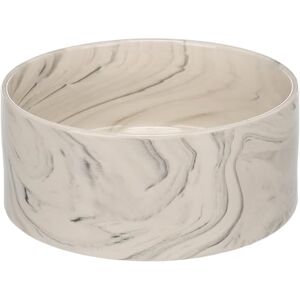 Flamingo FEEDING AND DRINKING BOWL BARON ROUND GREY 18x7,5CM 1200ML Flamingo FEEDING AND DRINKING BOWL BARON ROUND GREY 18x7,5CM 1200ML