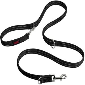 Halti Training Lead Professional No-Pull Double-Ended Dog Lead, Lightweight, Soft & Durable, Ideal for Obedience Training & Everyday Walks with Dogs and Puppies (Size Large, Black, 2m) Halti Training Lead Professional No-Pull Double-Ended Dog Lead, Lightweight, Soft & Durable, Ideal for Obedience Training & Everyday Walks with Dogs and Puppies (Size Large, Black, 2m)