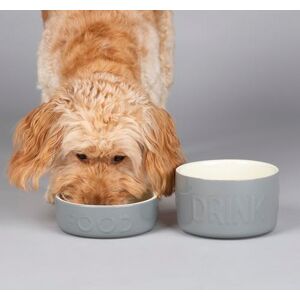 Scruffs Classic 2 Piece Set 13cm Pet Food & 15cm Water Bowl Set Grey Scruffs Classic 2 Piece Set 13cm Pet Food & 15cm Water Bowl Set Grey